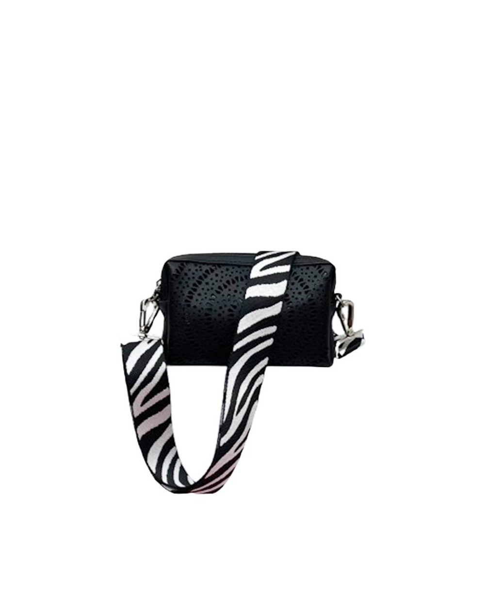 BOLSO CALA PERFORADO NEGRO