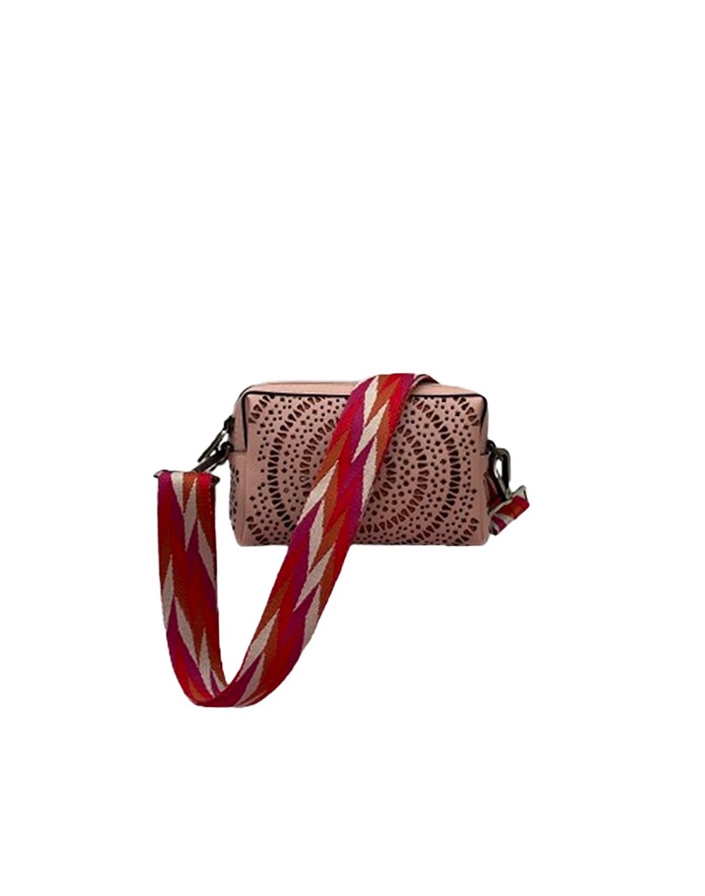 BOLSO CALA PERFORADO ROSA