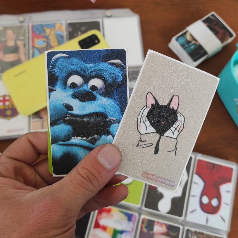 Stickers Semi-Reflectivos para personalizar lo que quieras (tarjetas SITP / Celulares / Portátiles)