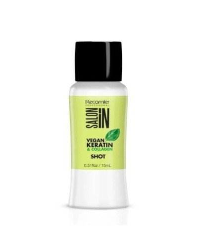 RECAMIER SALON IN VEGAN KERATIN Y COLLAGEN SHOT 15ML