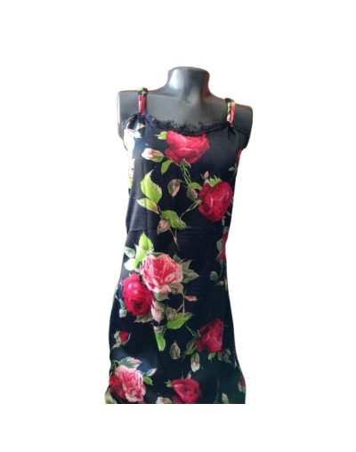VESTIDO DE SATIN