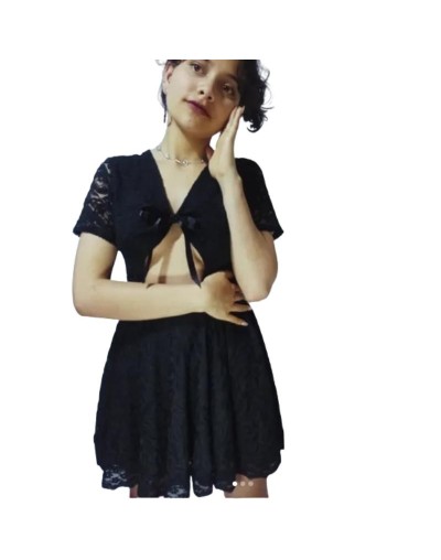 VESTIDO ENCAJE