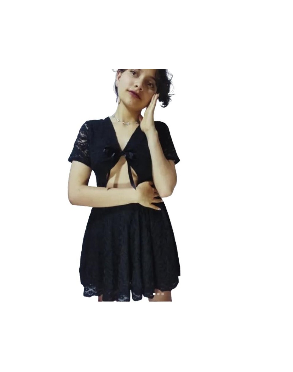 VESTIDO ENCAJE