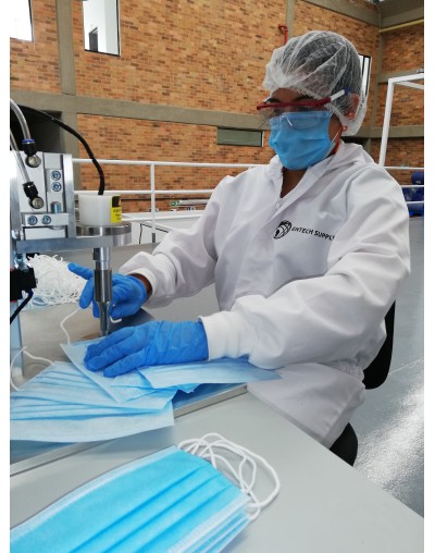 Caja tapabocas Termosellados 3 capas