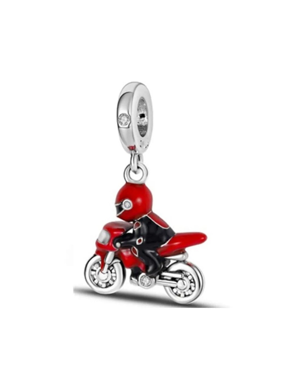 charm motociclista tipo pandora