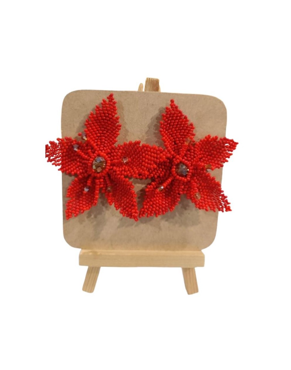aretes flor