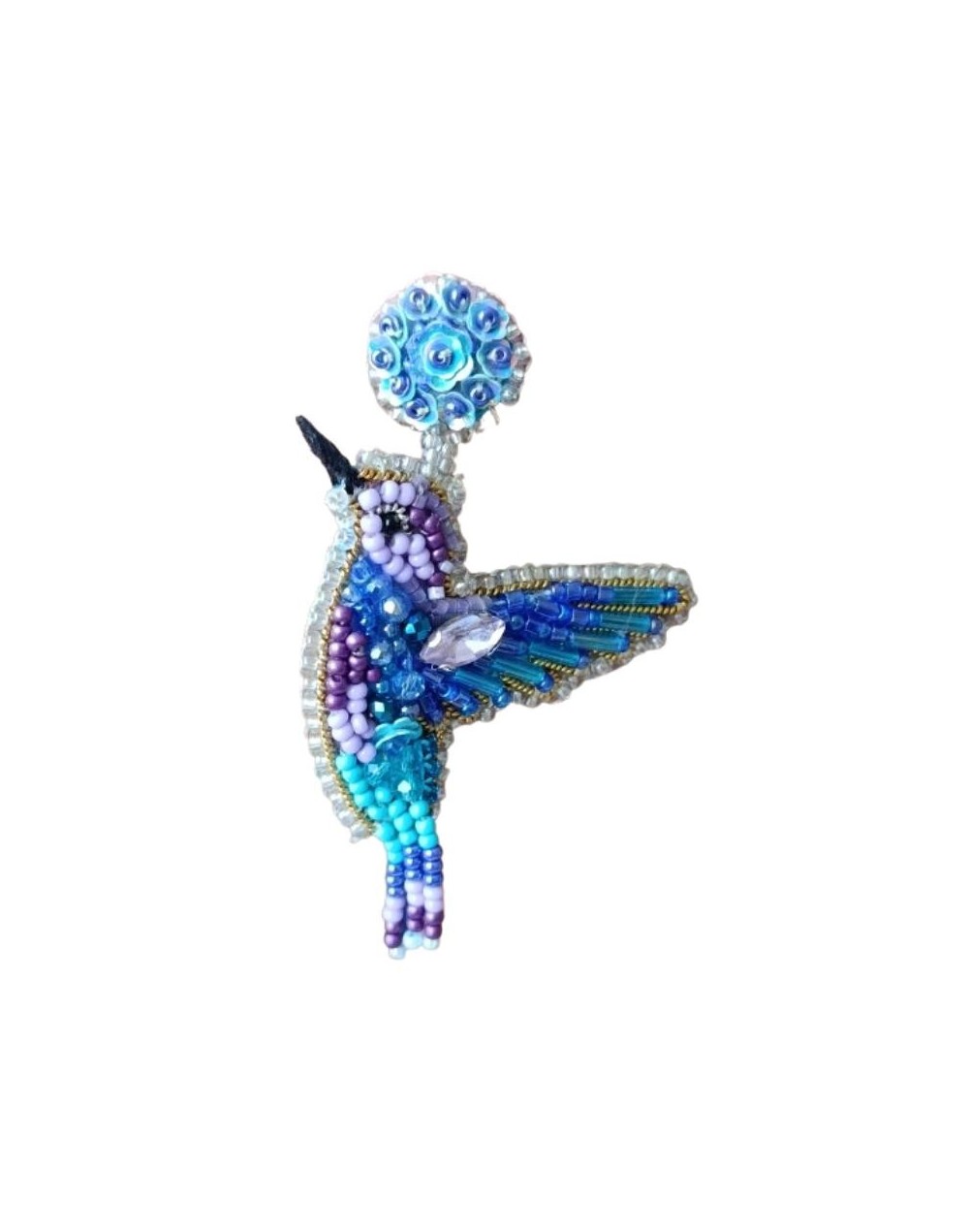 Aretes Colibrí 
