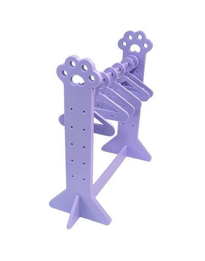 Organizador de aretes huellitas
