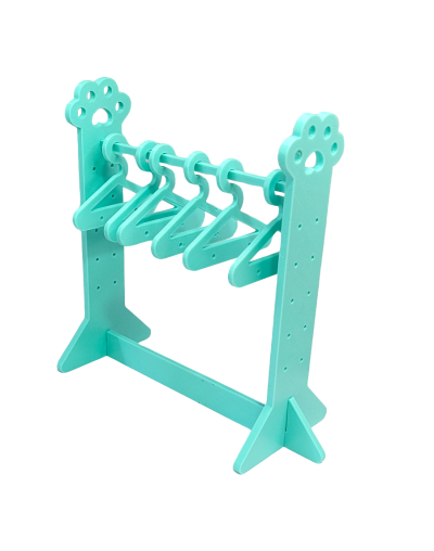 Organizador de aretes huellitas