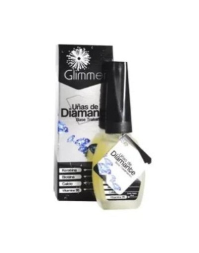 GLIMMER UÑAS DE DIAMANTE BASE TRATAMIENTO 15ML