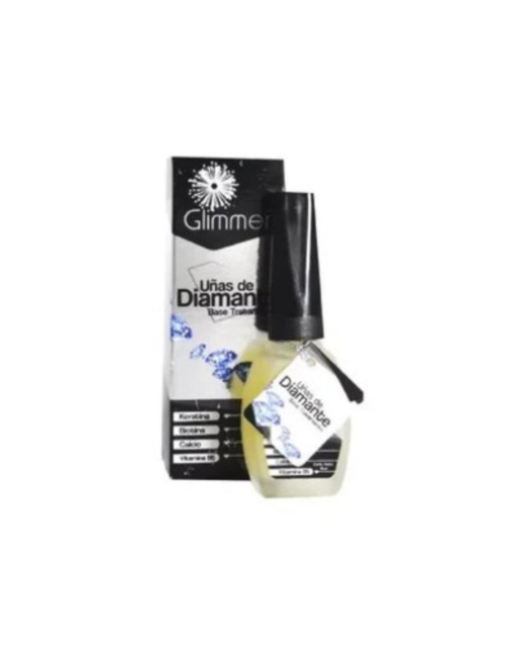 GLIMMER UÑAS DE DIAMANTE BASE TRATAMIENTO 15ML