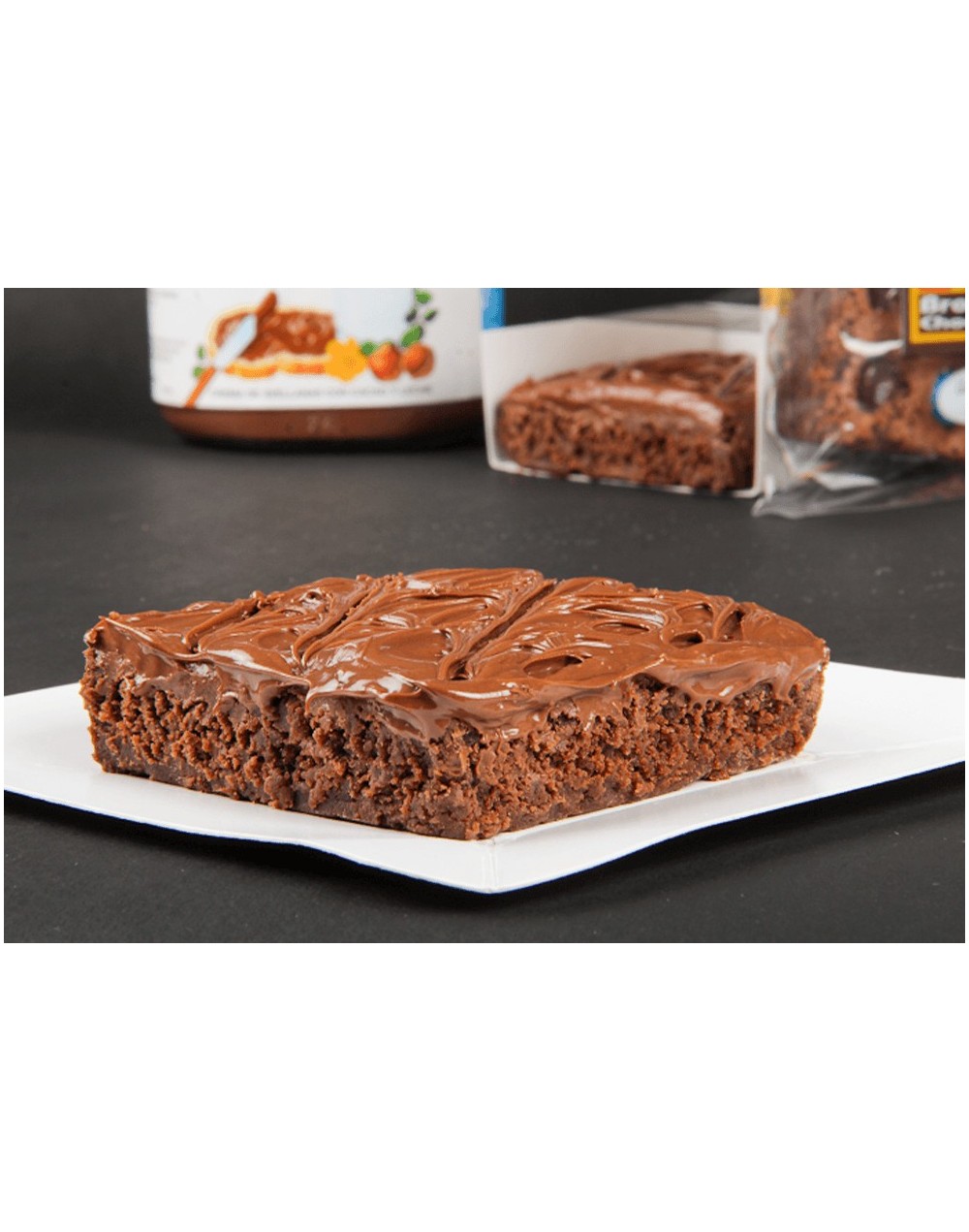 Brownie con Nutella
