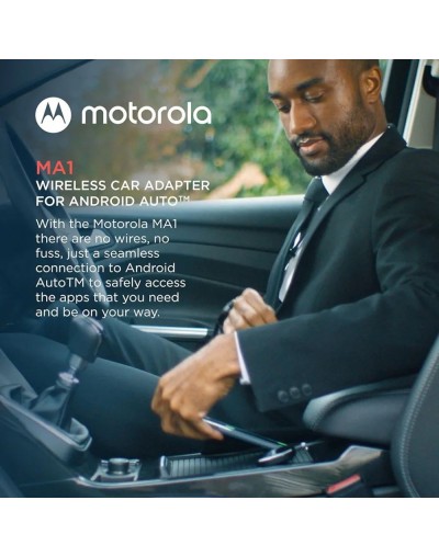 Adaptador Inalámbrico Motorola Ma1 Para Android Auto