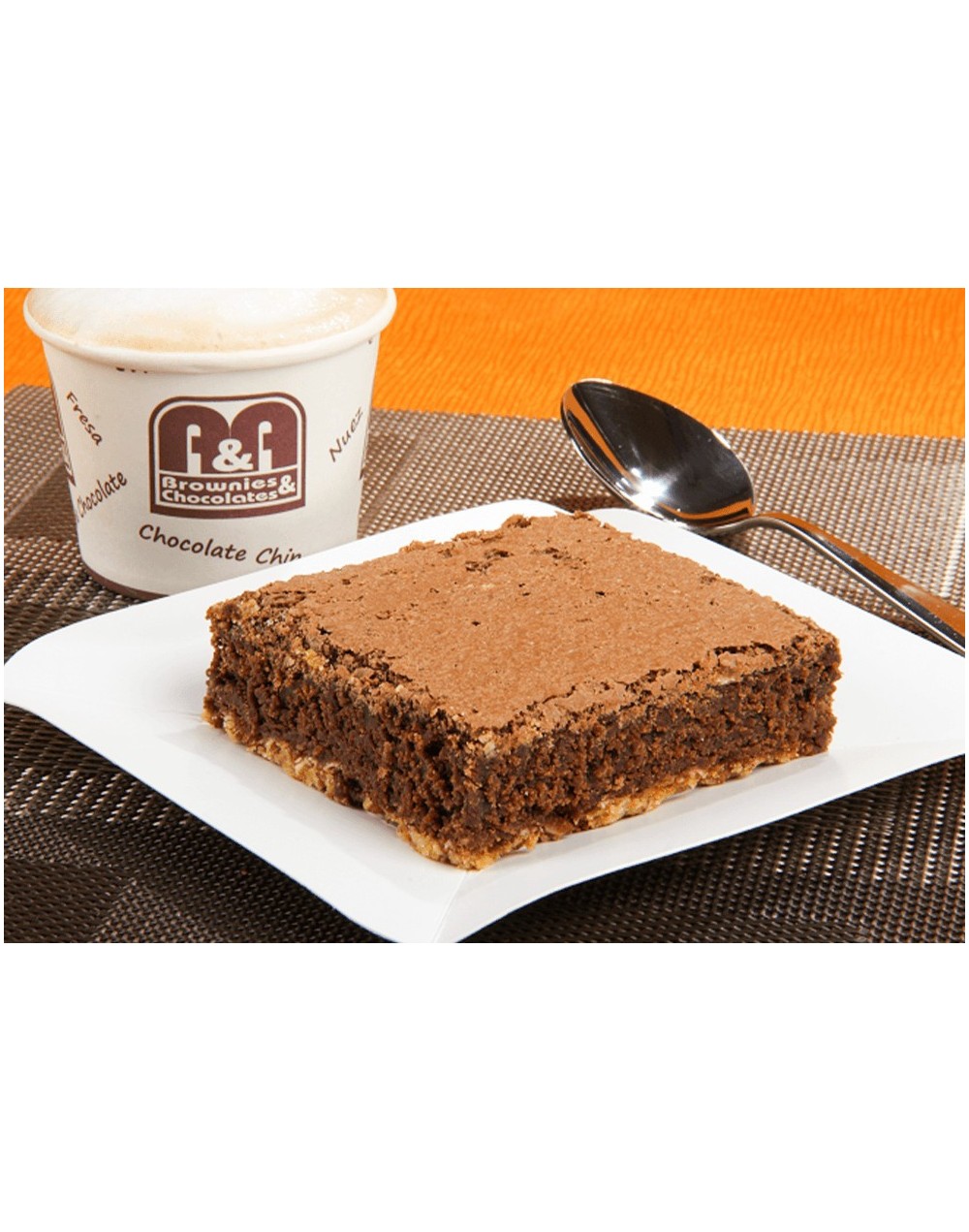 Brownie con Galleta