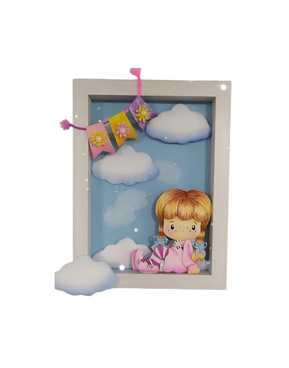 Cuadro decorativo Niña sentada