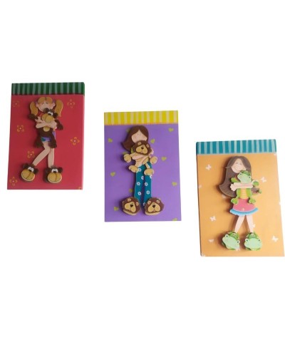 Tríptico decorativo Infantil