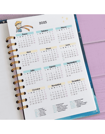 Agenda El Principito | Personalizable, Stickers y Accesorios