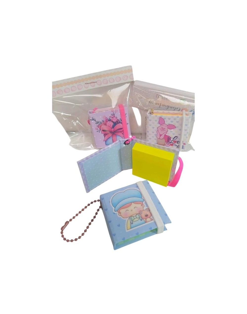 Mini libretas llavero