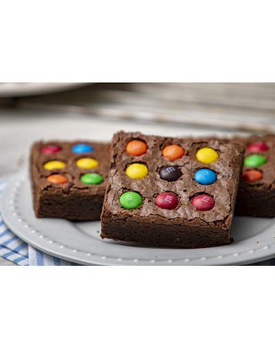 Brownie con mm