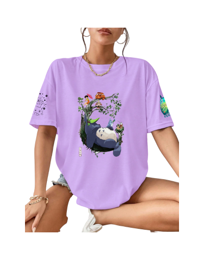 CAMISETA OVER DURAZNO