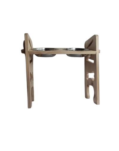 Comedero GROWBOWL™ de Pino Premium | Mediano/grande