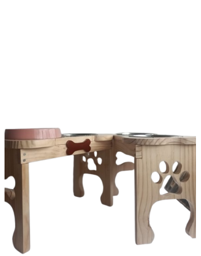 comedero elevado para perros