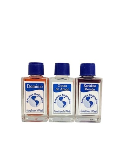 Kit 3 esencias para pebetero