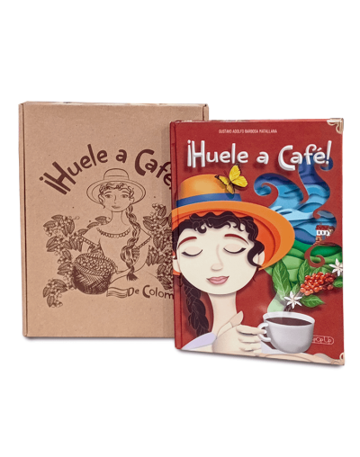 Huele a café Libro Viajero, Versión Ingles y español
