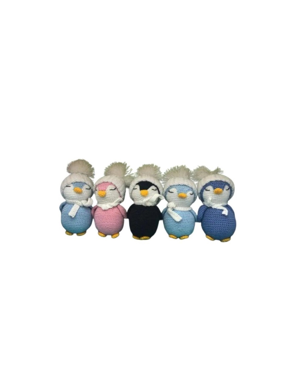 Pingüinos en amigurumi  Creaciones Soladú