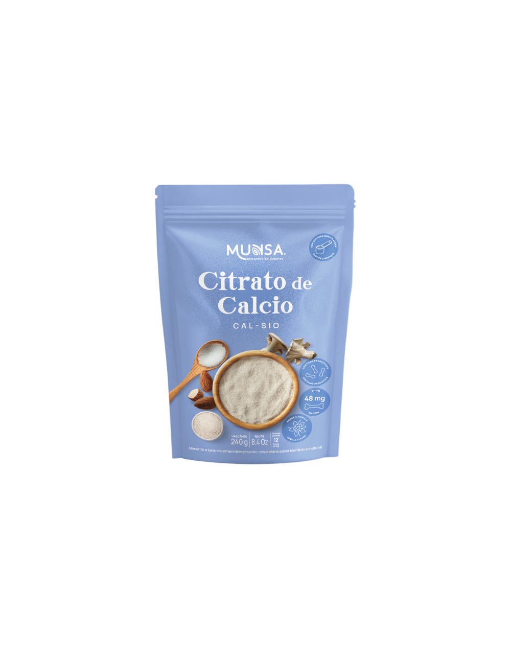 CITRATO DE CALCIO CON ORELLANAS