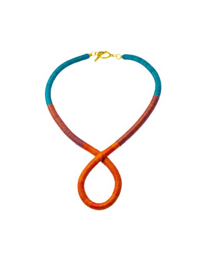 Collar selva exuberante en werregue