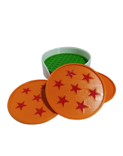 PORTA VASOS DE DRAGON BALL