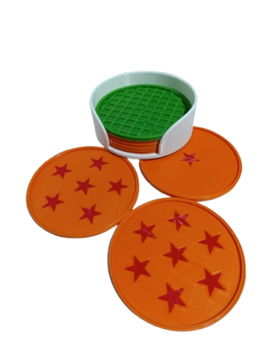PORTA VASOS DE DRAGON BALL