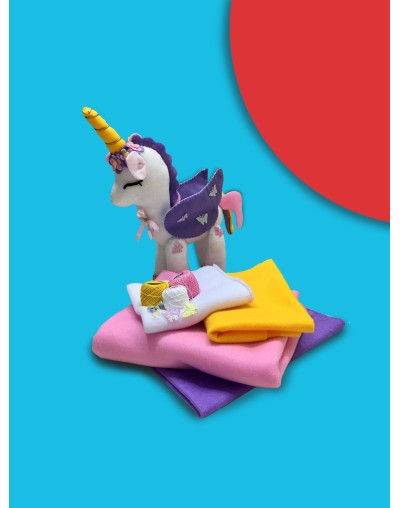 Unicornio en paño lency