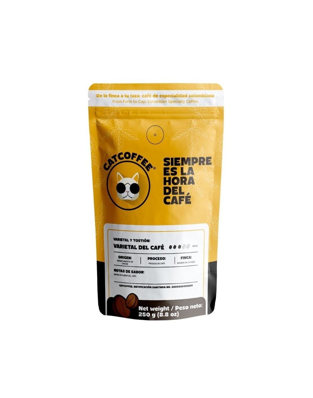 Café Colombiano de Especialidad 250g | CatCoffee
