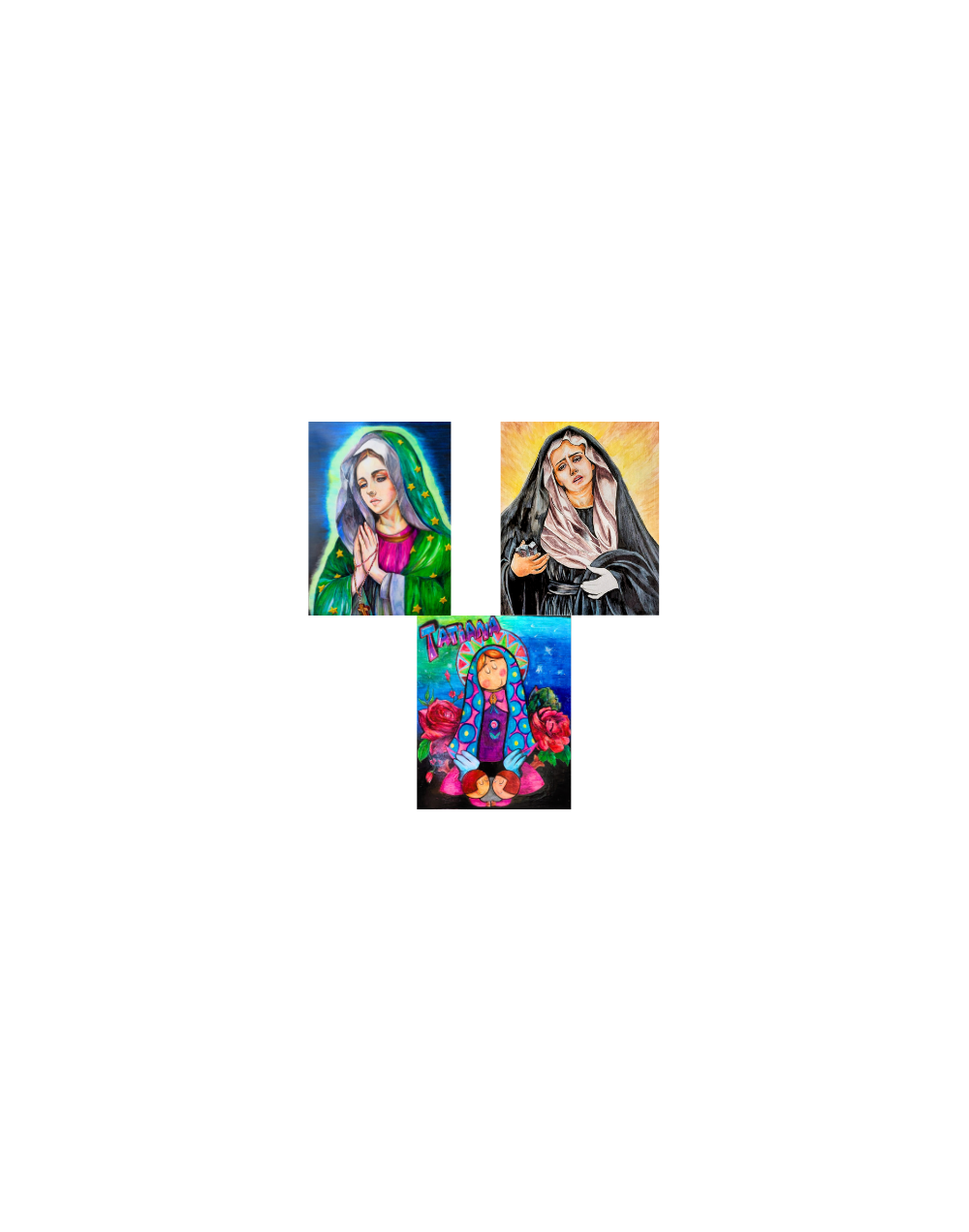 Cuadros Religiosos Virgen María