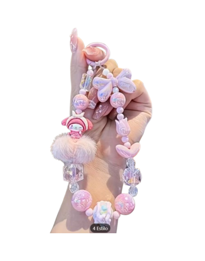 Charm para celular estilo Kuromi