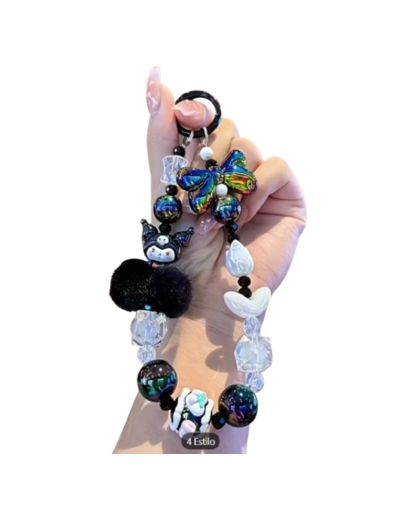 Charm para celular estilo Kuromi