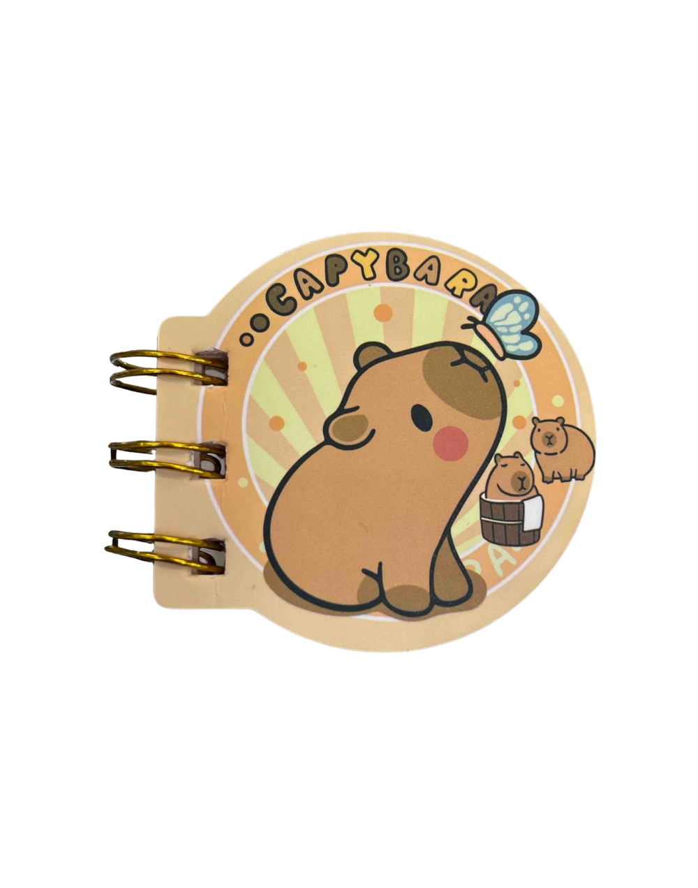 MINI LIBRETA CAPIBARA