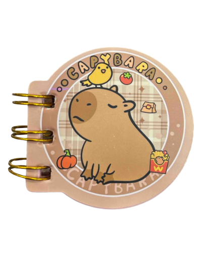 MINI LIBRETA CAPIBARA