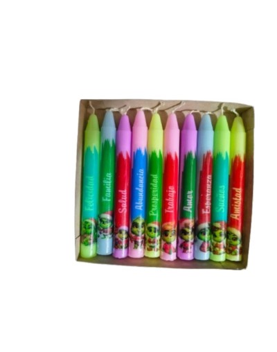 velas personalizadas pastel