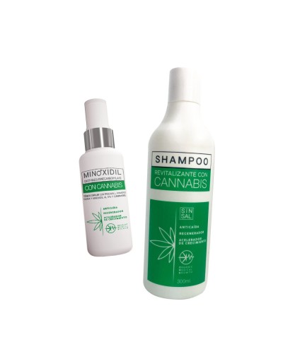 KIT DE SHAMPOO  MINOXIDIL HOMBRE