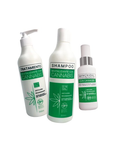 KIT DE SHAMPOO  TRATAMIENTO  MINOXIDIL MUJER 