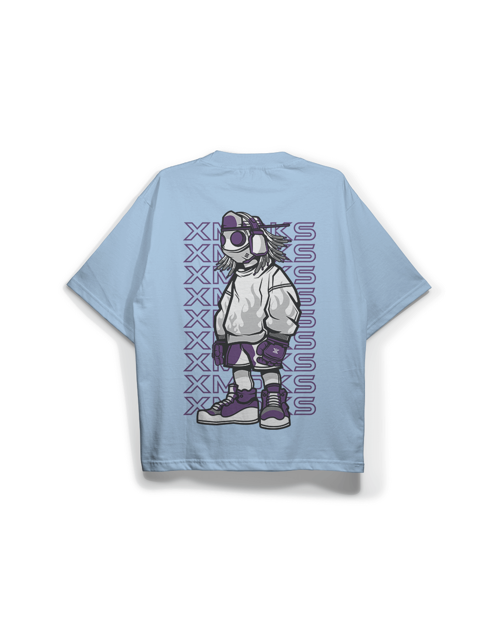 Camiseta Oversize X-Legend – Xmoks Streetwear
