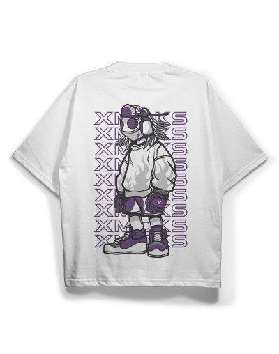 Camiseta Oversize X-Legend – Xmoks Streetwear