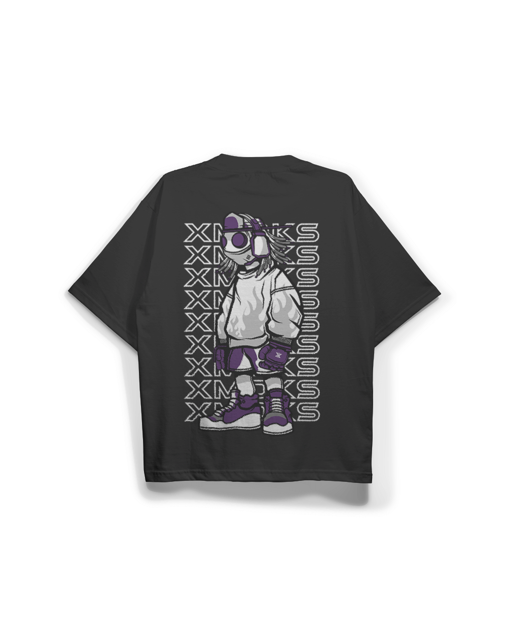 Camiseta Oversize X-Legend – Xmoks Streetwear