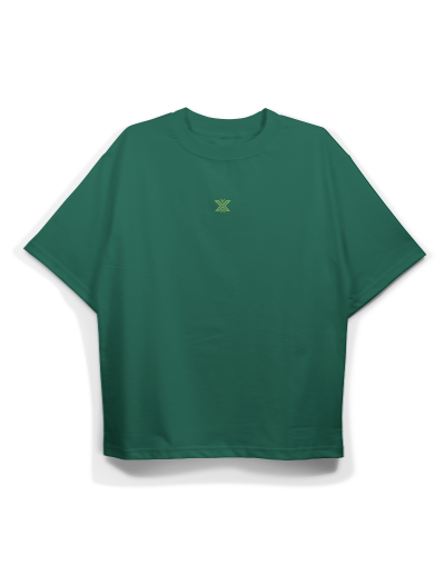 Camiseta Oversize Verdor Psicodelico – Xmoks Streetwear