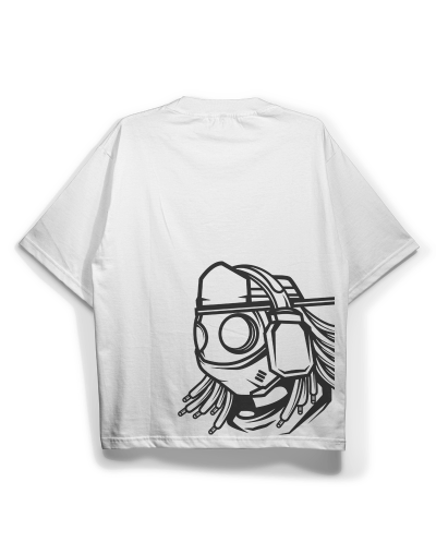 Camiseta Oversize Shadow Pulse – Xmoks Streetwear