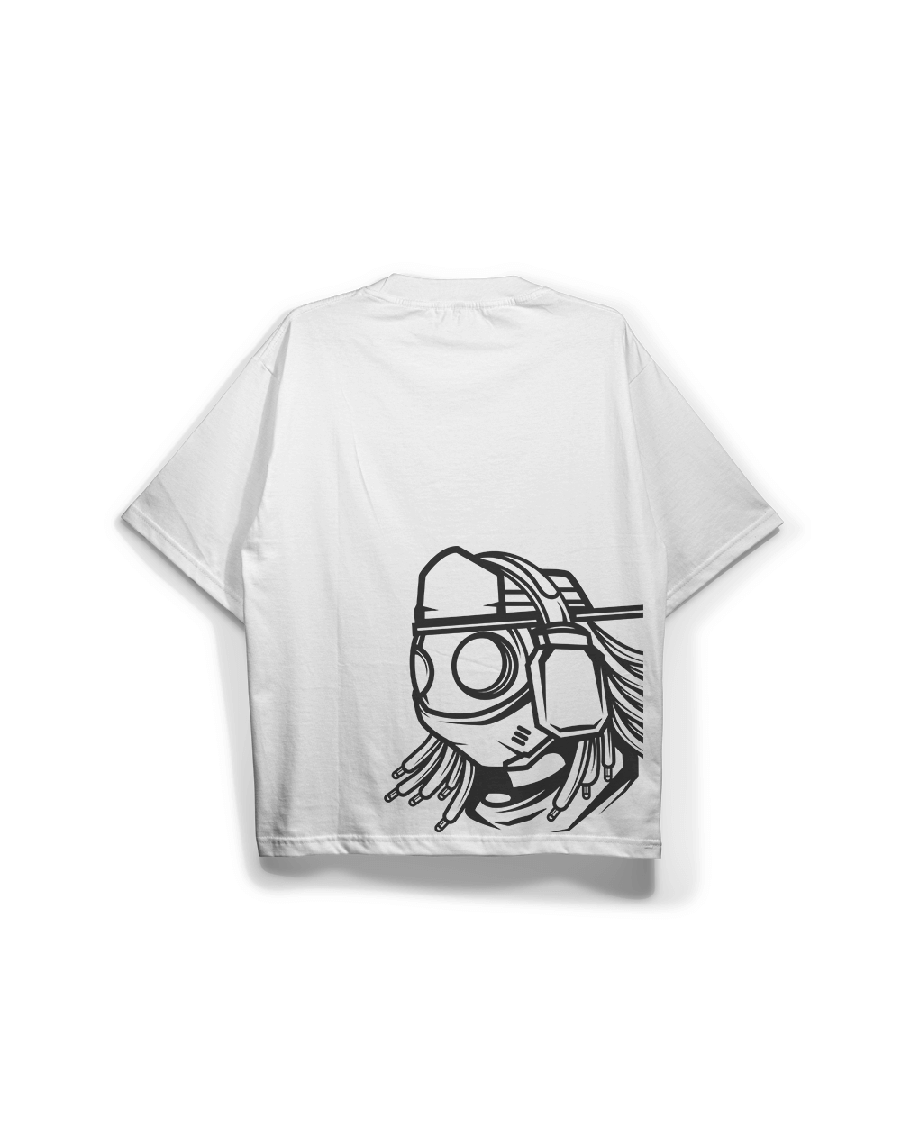 Camiseta Oversize Shadow Pulse – Xmoks Streetwear