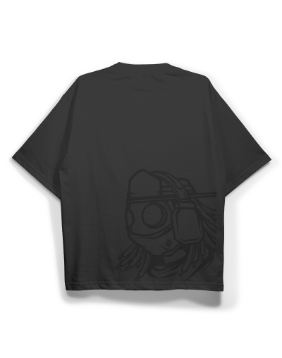 Camiseta Oversize Shadow Pulse – Xmoks Streetwear